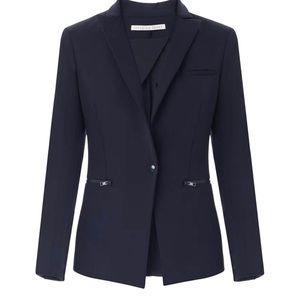 NEW NWT Veronica Beard SCUBA JACKET NAVY